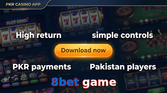 Main screen of 8Bet Game gamedownload page for PK players